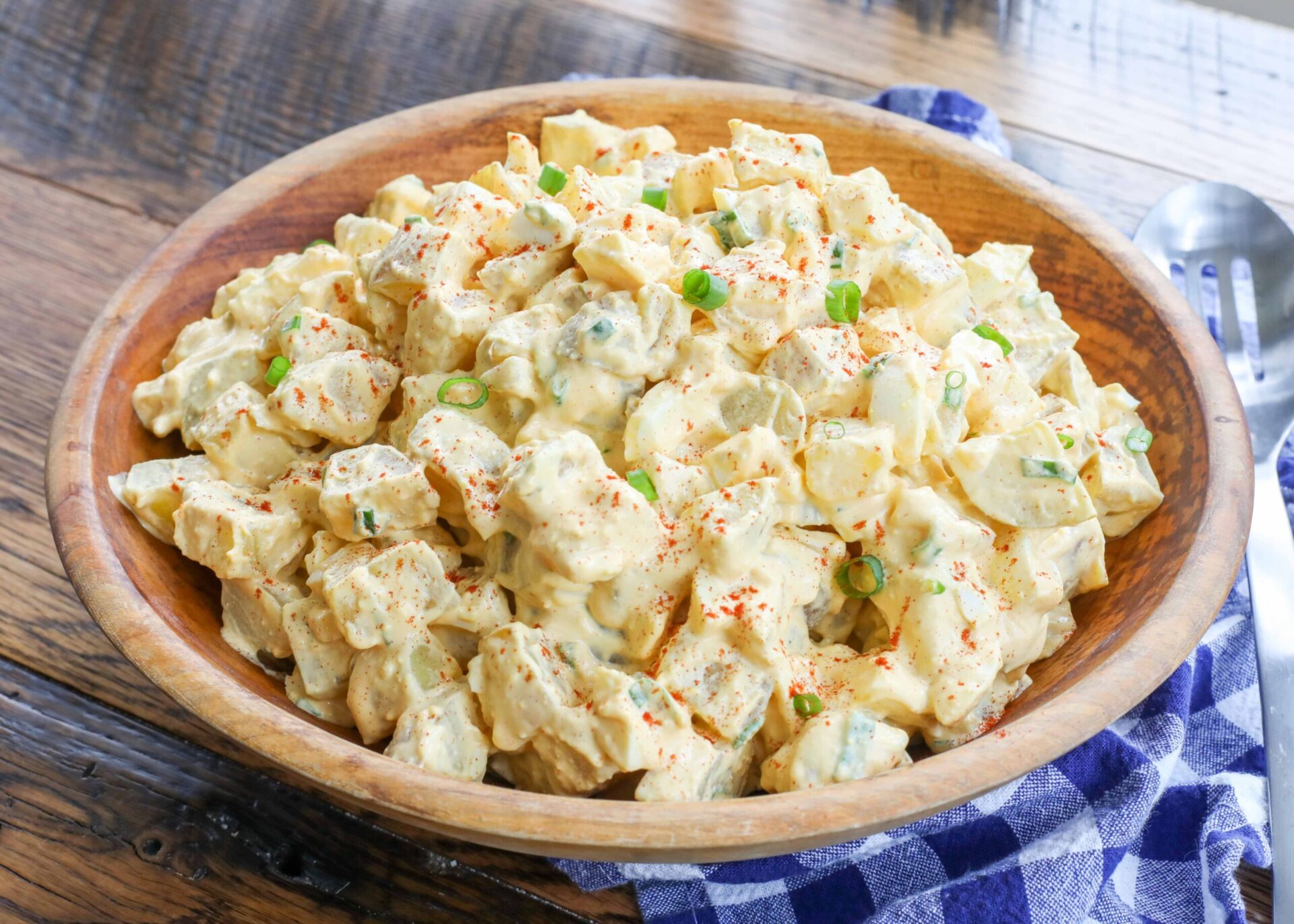 Deviled Egg Kartoffelsalat –  Kochrezept