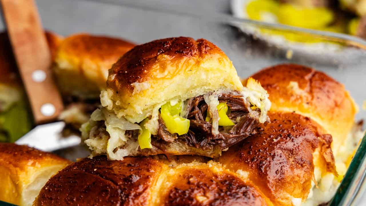 Mississippi Pot Roast Sliders – The Stay At Home Chef